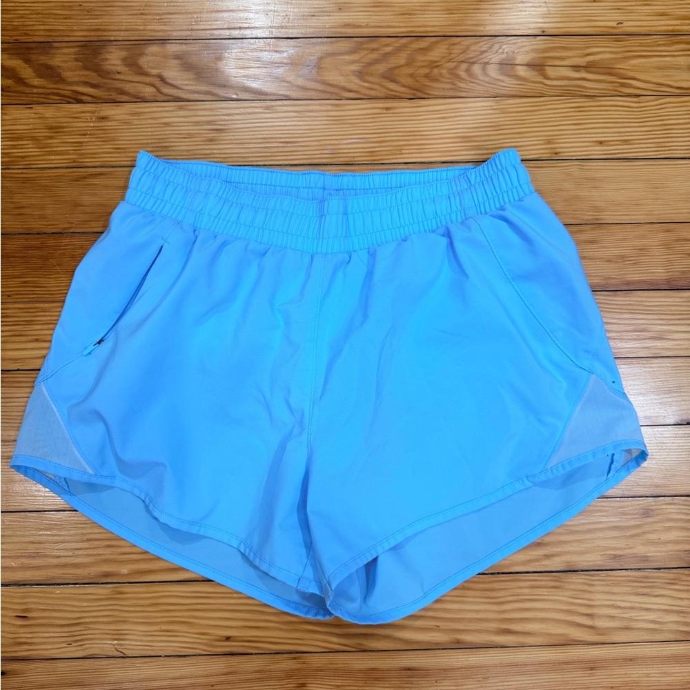 Women's Blue Athletic Shorts